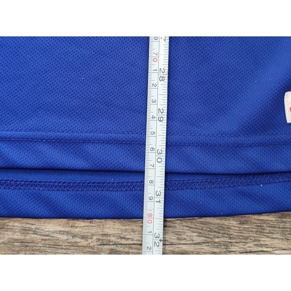 CHICAGO CUBS Jersey STITCHES Men’s LARGE Embroidered Logos Dual Sided MLB Gear - Picture 11 of 14